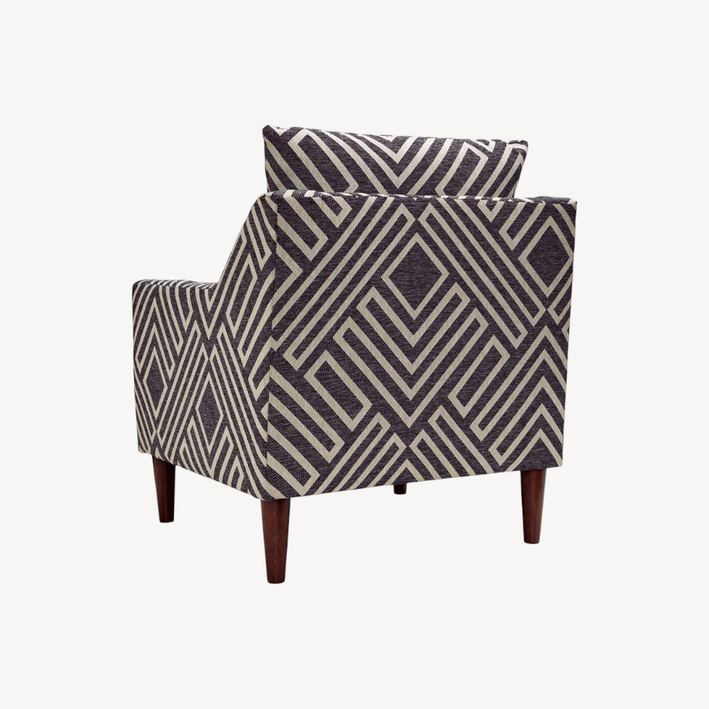 A3000641 Morrilton Fabric Accent Chair - Natural/ Charcoal | Signature Design By Ashley