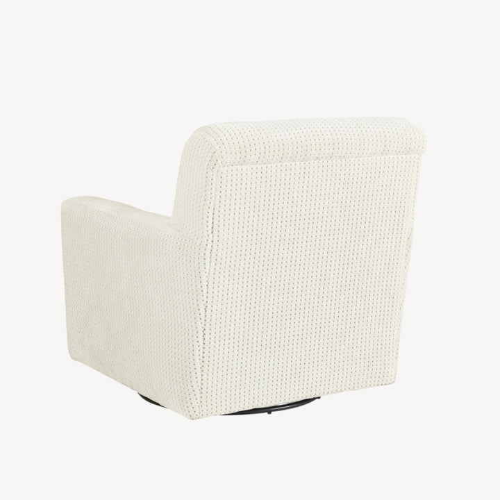 A3000365 Herstow Swivel Glider Accent Chair - Ivory | Signature Design By Ashley