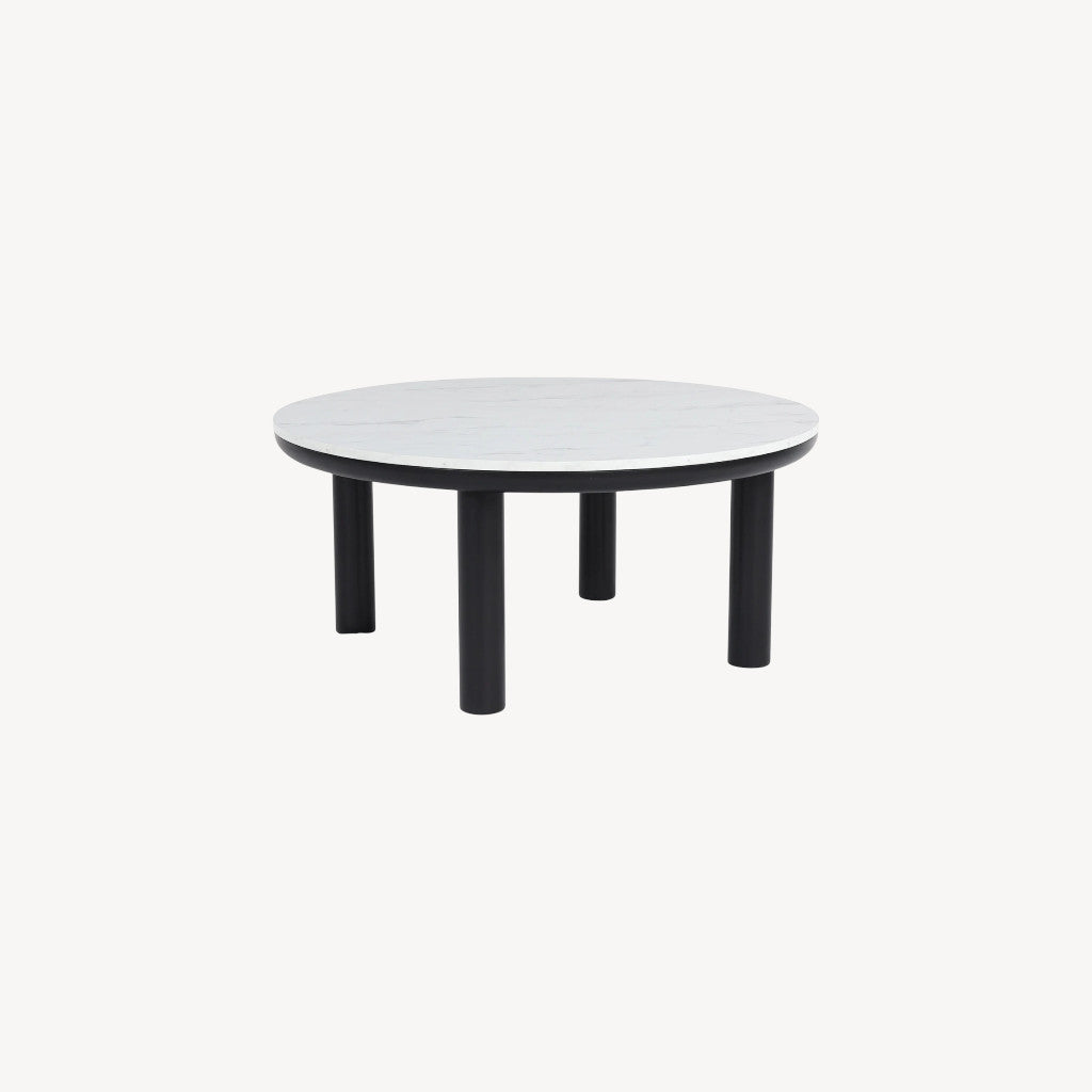 T159-13 Xandrum Occasional Table Set (Set of 3) - Black/ White | Signature Design By Ashley