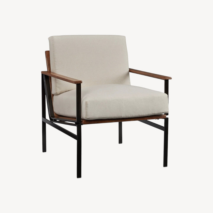 A3000271 Tilden Accent Chair - Ivory/ Brown | Signature Design By Ashley