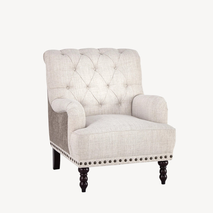 A3000053 Tartonelle Accent Chair - Ivory/ Taupe | Signature Design By Ashley