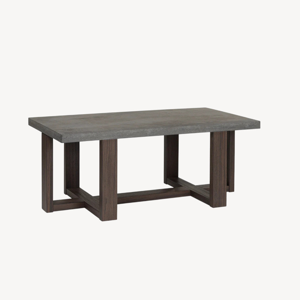 T216-13 Dynnford Occasional Table Set (Set of 3) - Grey/ Brown | Signature Design By Ashley