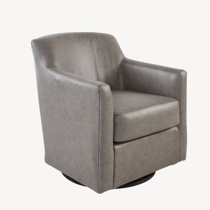 A3000324C Bradney Swivel Accent Chair - Fossil | Signature Design By Ashley