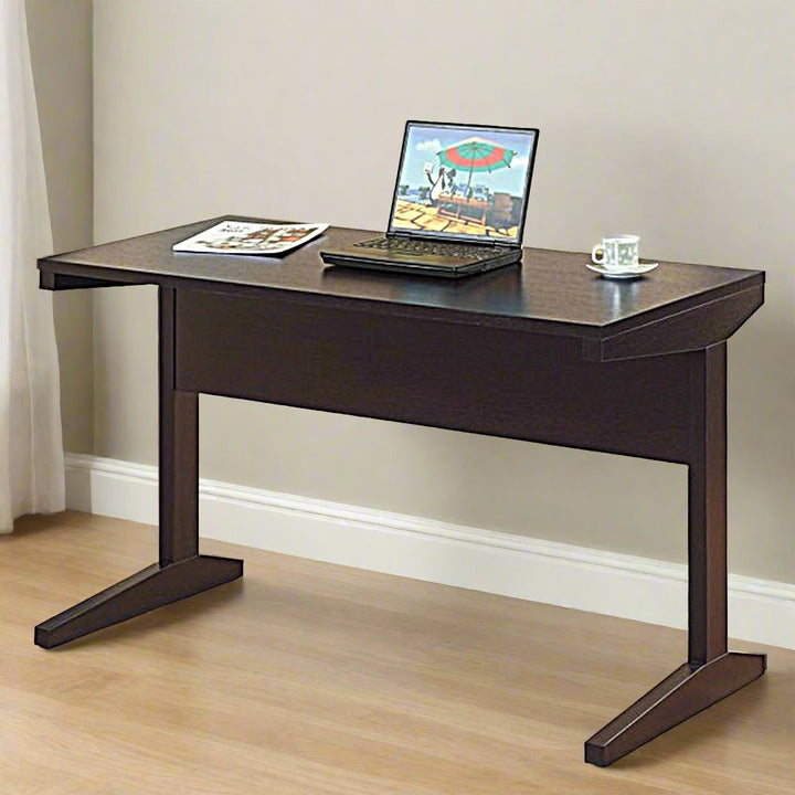 Vortex Classic Computer/ Writing Desk In Striking Espresso Finish