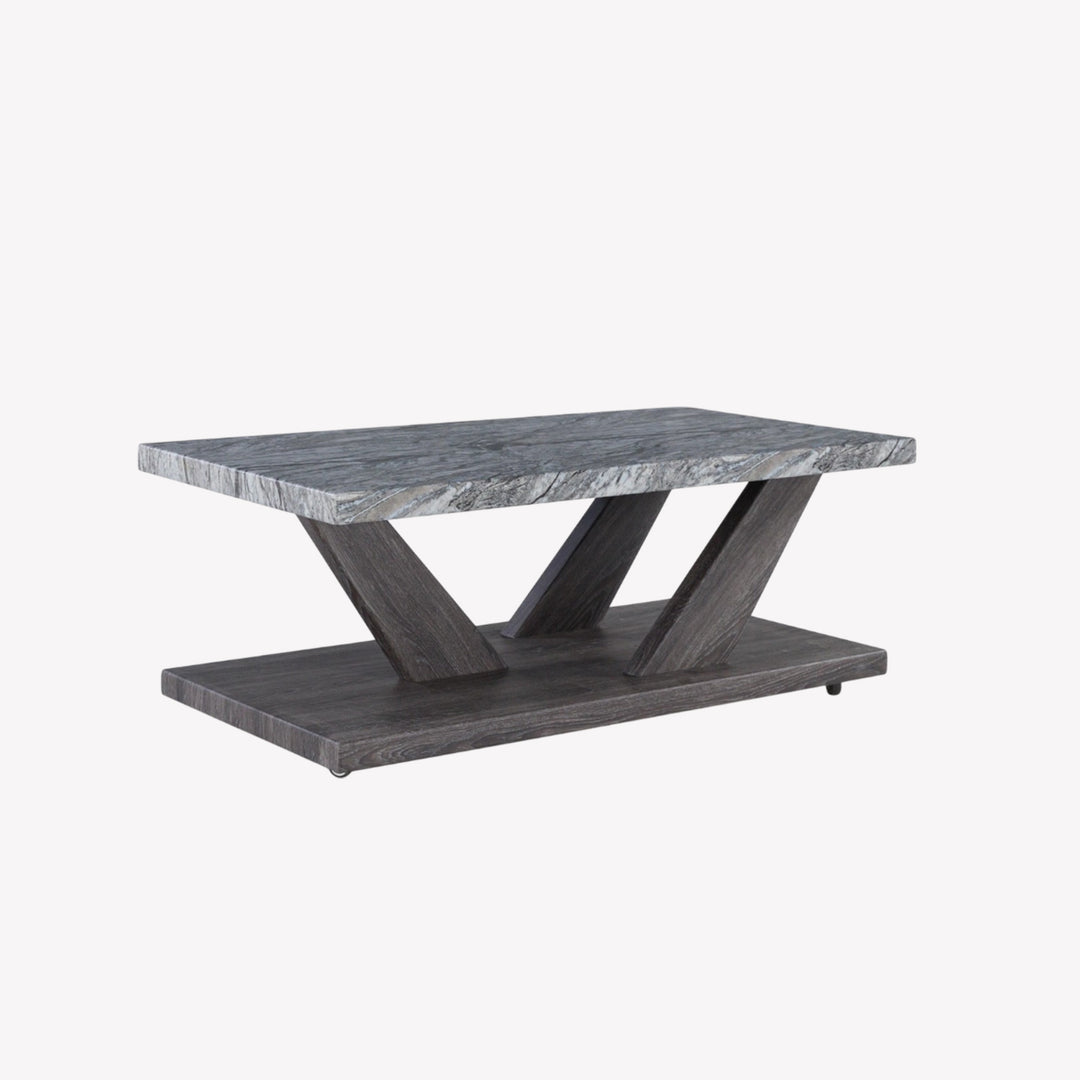 T400-13 Bensonale Occasional Table Set In Faux Grey Finish (Set of 3) | Signature Design By Ashley