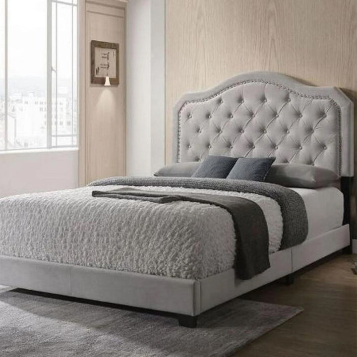 Extara Platform Bed for Luxurious and Comfortable Sleeping - Grey