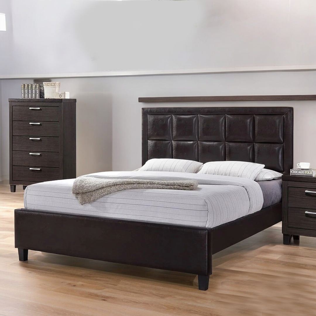 Rada Bed Comfortable and Stylish Sleep Experience - Walnut