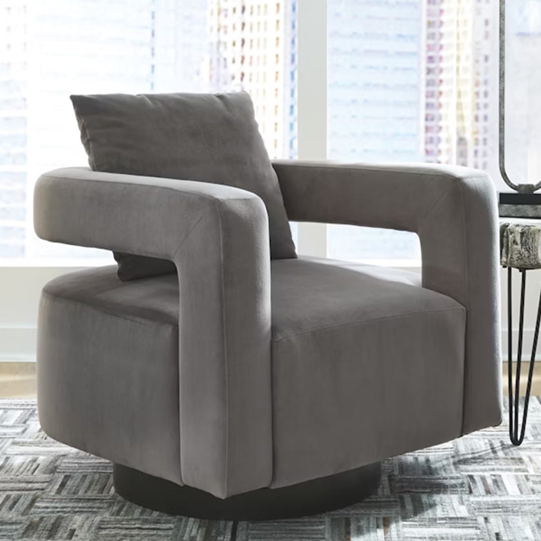 A3000256 Alcoma Swivel Accent Chair | Signature Design by Ashley