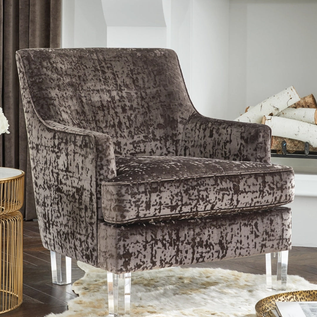 A3000106 Gloriann Accent Chair - Charcoal | Signature Design By Ashley