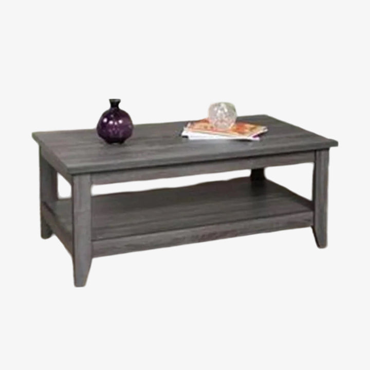 Katherine Wooden Coffee Table In Tempting Oak Finish