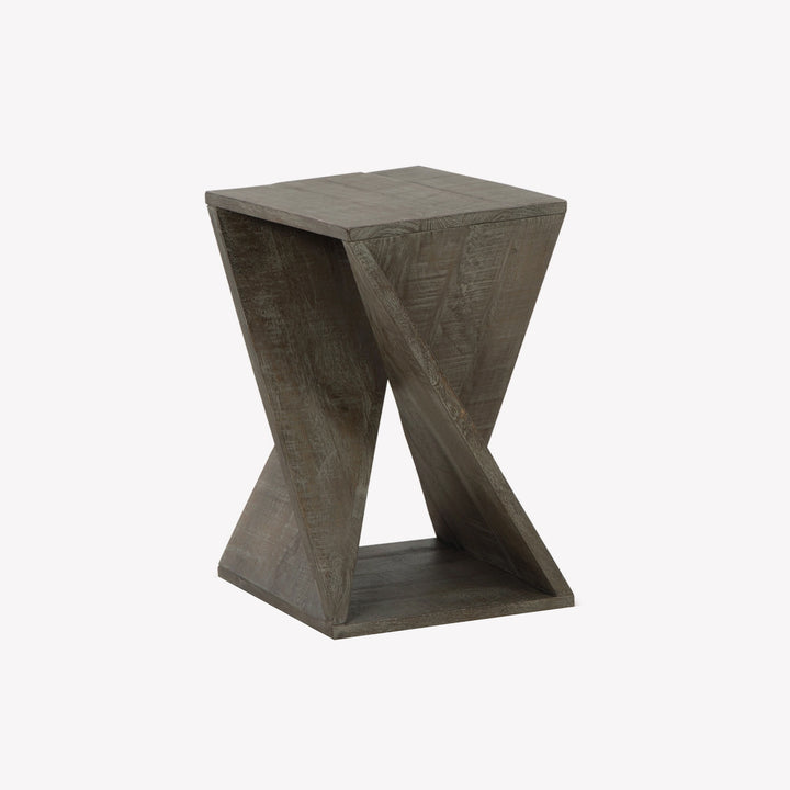 A4000509 Zalemont Accent Table In Distressed Grey Finish | Signature Design By Ashley