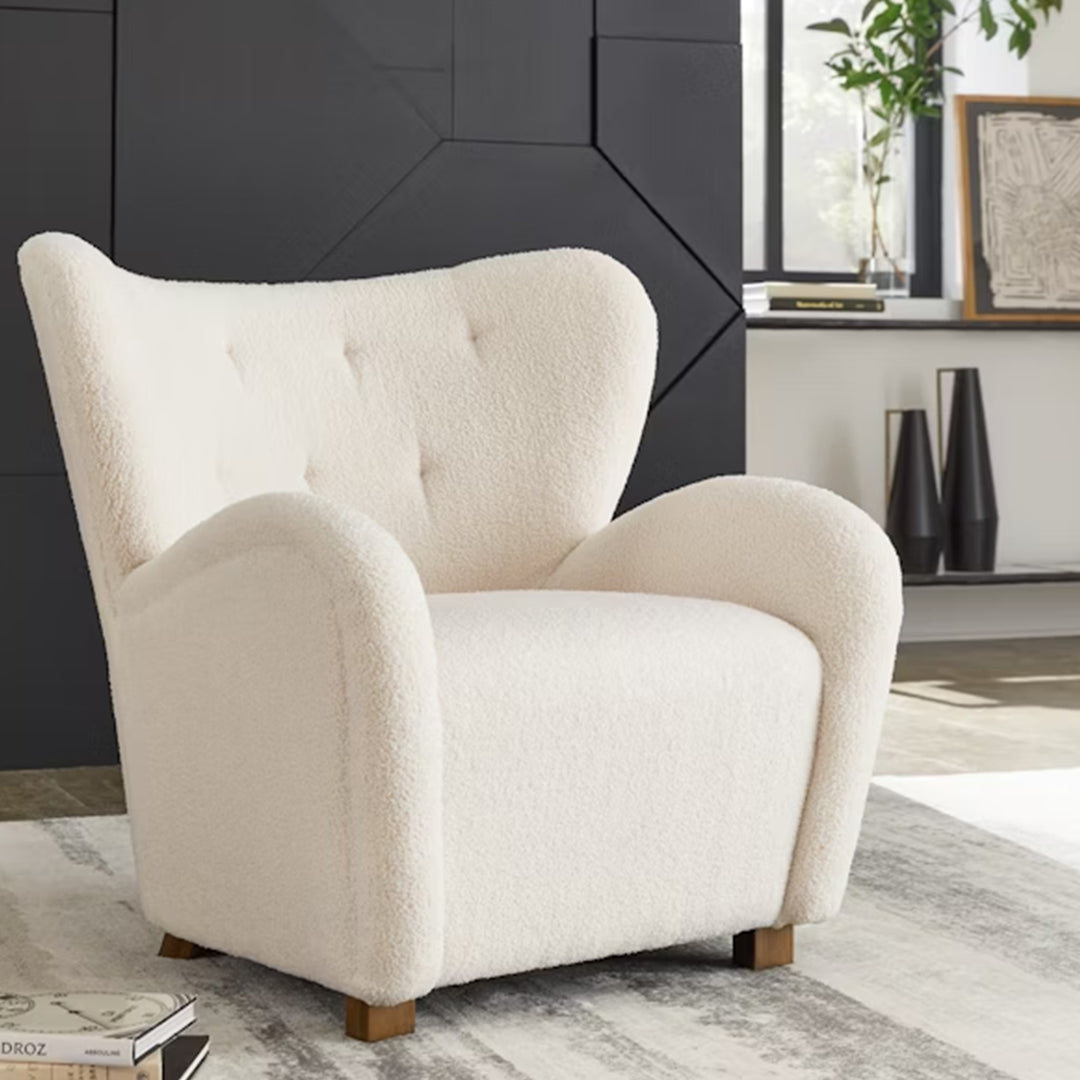 A3000709 Larbell Accent Chair - Ecru | Signature Design By Ashley