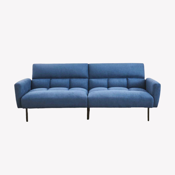 Sean Comfortable Sofa Bed With Splendid Blue Finish