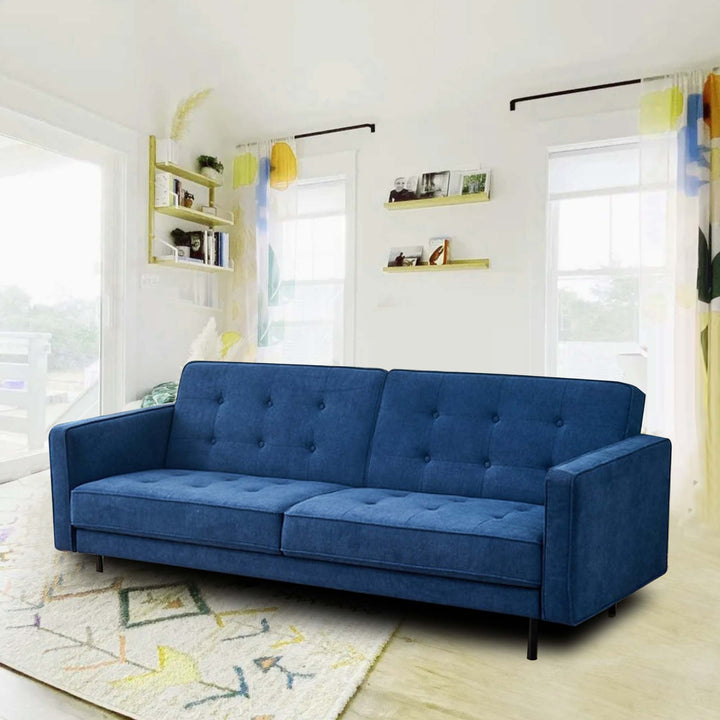 Cody Tranquil Sofa Bed With Tempting Blue Finish