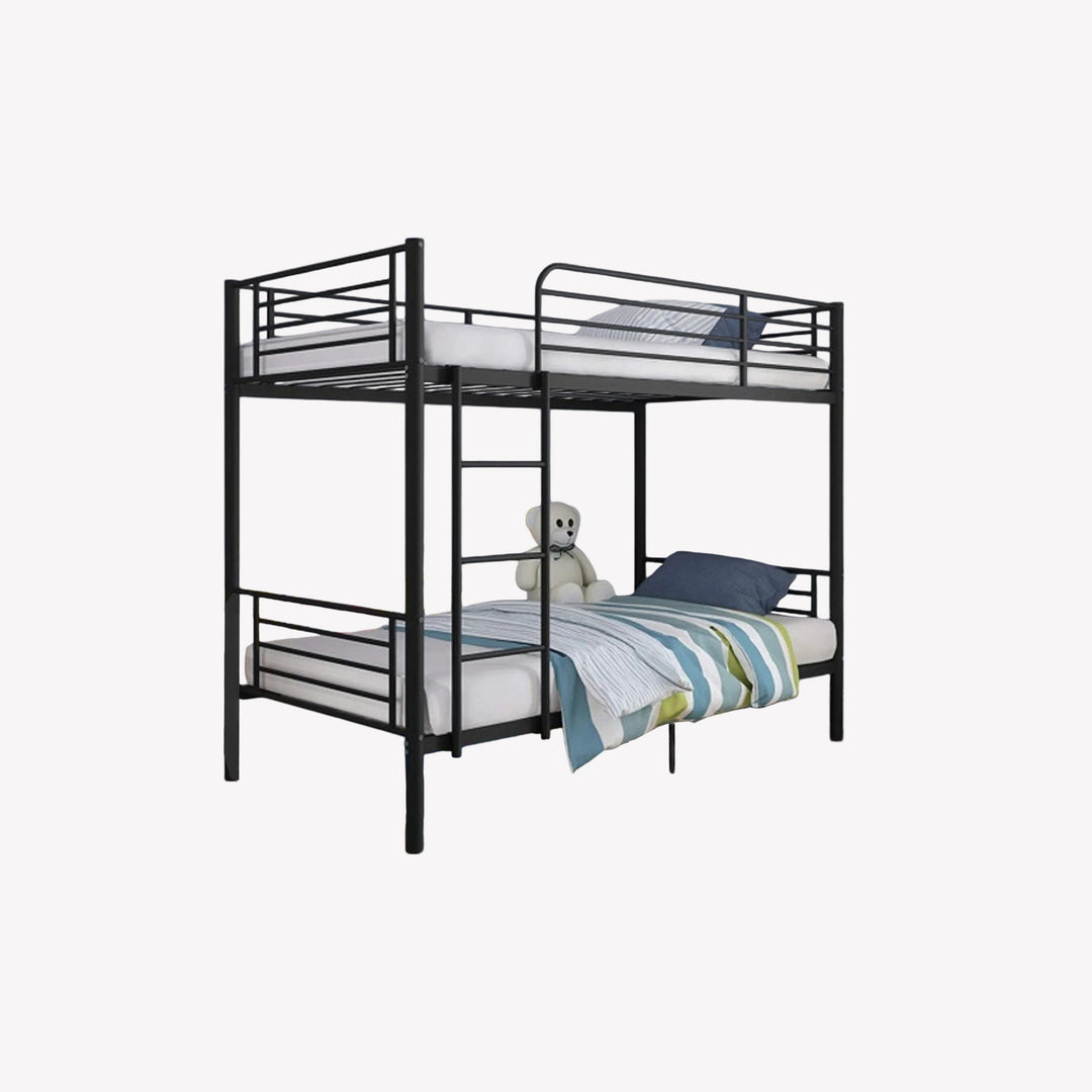 Elliot Enticing Bunk Bed (Single/ Single) - Black