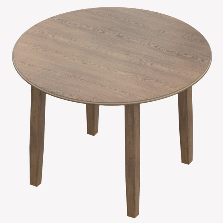 Alden Round Dining Table in Rich Walnut