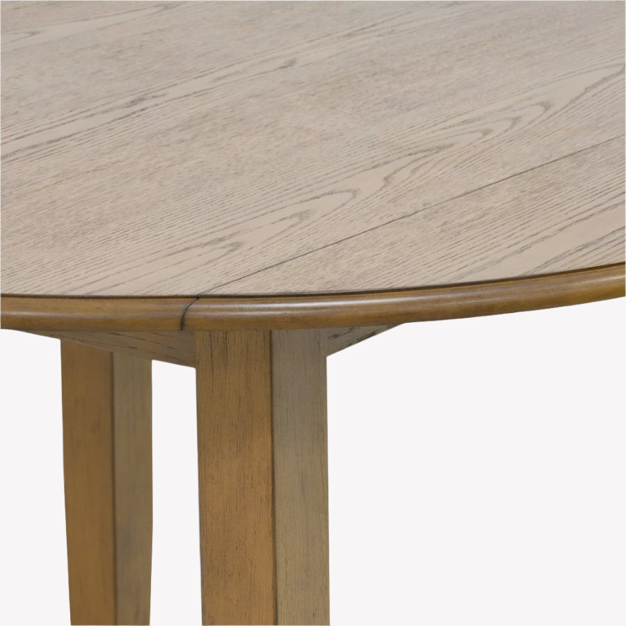 Alden Round Dining Table in Rich Walnut