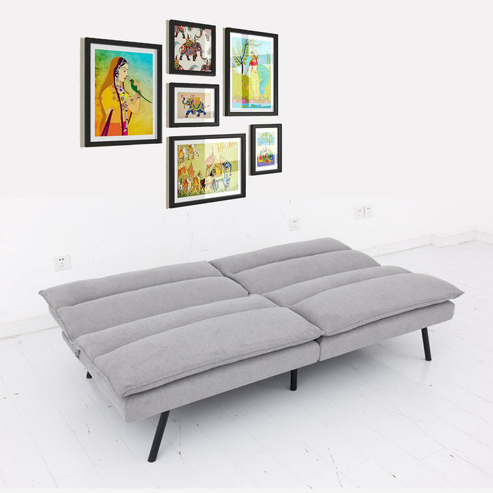 Frederick Relaxing Sofa Bed With Exquisite Grey Finish