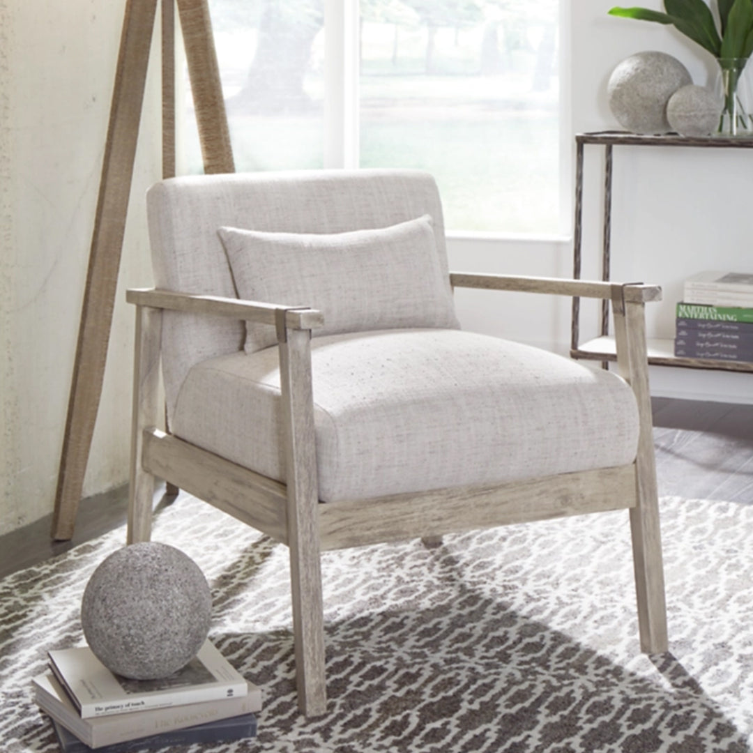 A3000335 Dalenville Accent Chair In Platinum/ Warm Grey Finish | Signature Design By Ashley