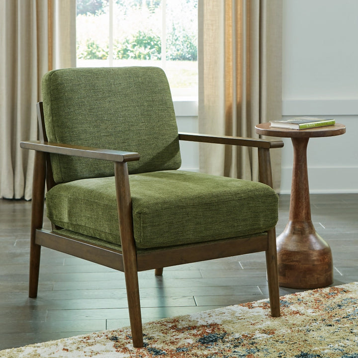 2610760 Bixler Showood Accent Chair - Olive | Signature Design By Ashley