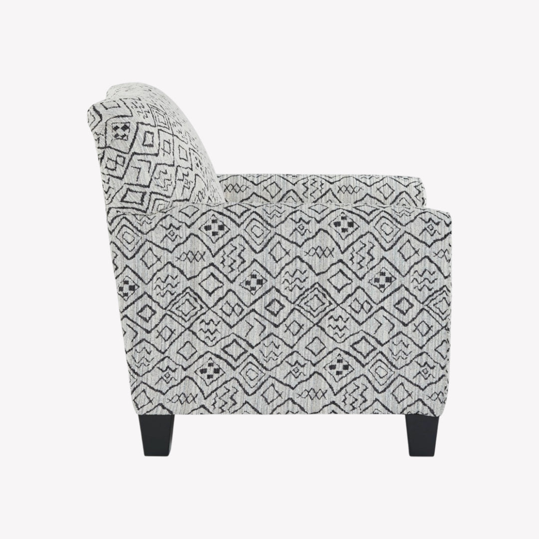 A3000658 Hayesdale Accent Chair In Black/ Cream Finish | Signature Design By Ashley