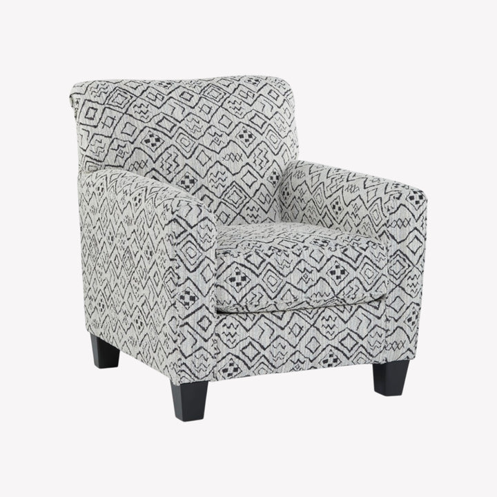 A3000658 Hayesdale Accent Chair In Black/ Cream Finish | Signature Design By Ashley