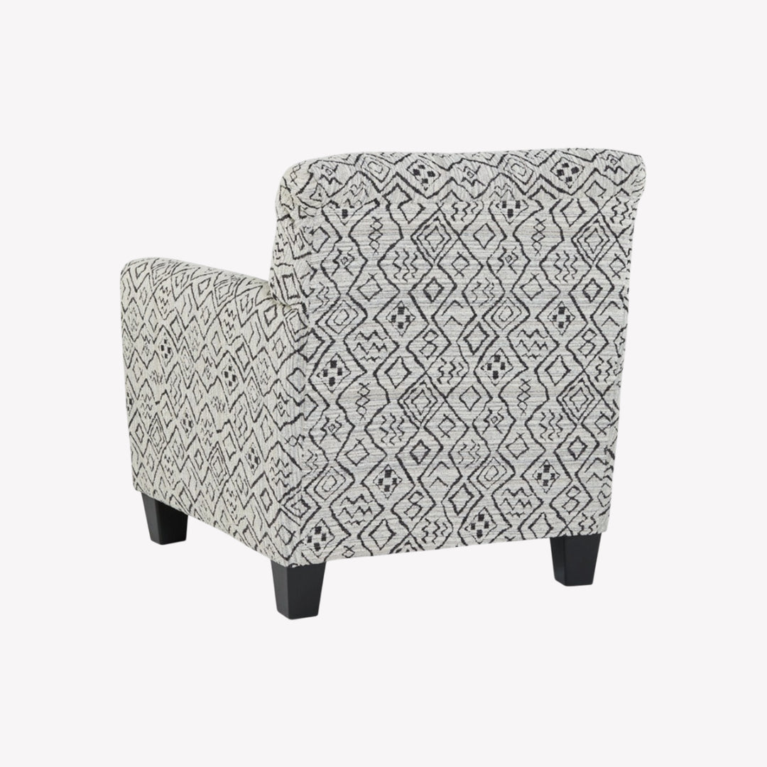 A3000658 Hayesdale Accent Chair In Black/ Cream Finish | Signature Design By Ashley