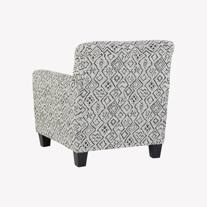 A3000658 Hayesdale Accent Chair In Black/ Cream Finish | Signature Design By Ashley