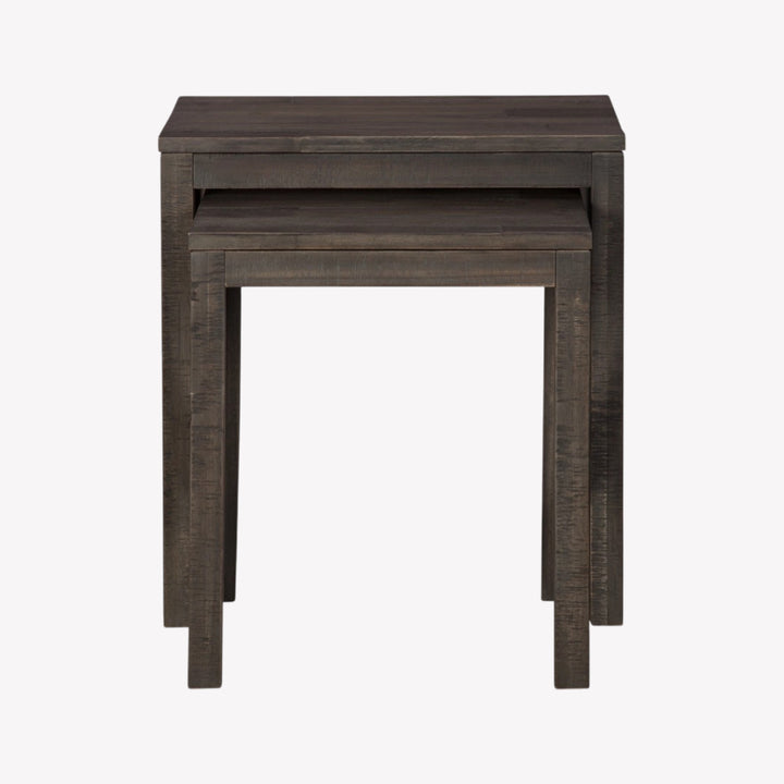 A4000229 Emerdale Nesting Accent Table In Grey Finish (Set of 2) | Signature Design By Ashley