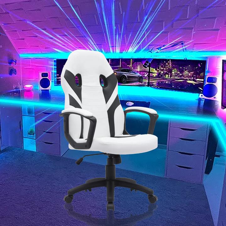 Infinity Stylish Gaming Chair For Digital Champs - Black/ White