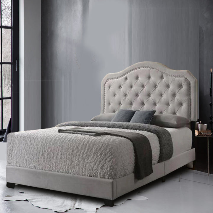 Extara Platform Bed for Luxurious and Comfortable Sleeping - Grey