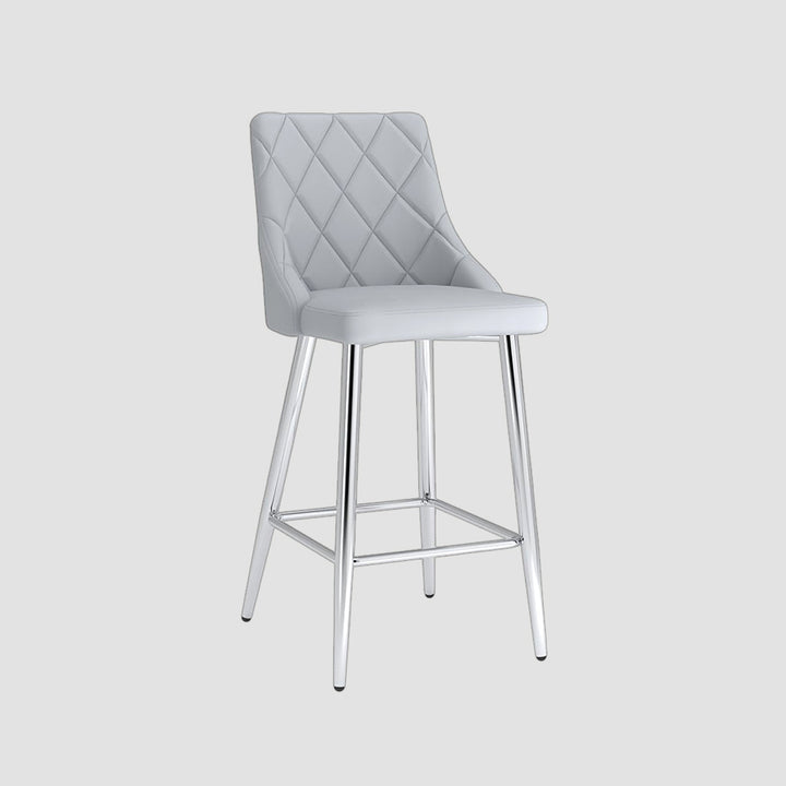 Declan 26" Captivating Counter Stool (Set of 2) - Light Grey