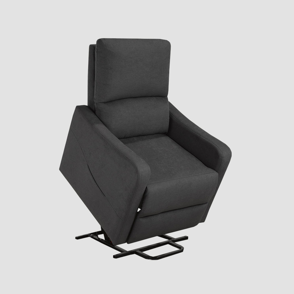 Fusion Recliner Chair With Power Lift Function - Dark Grey