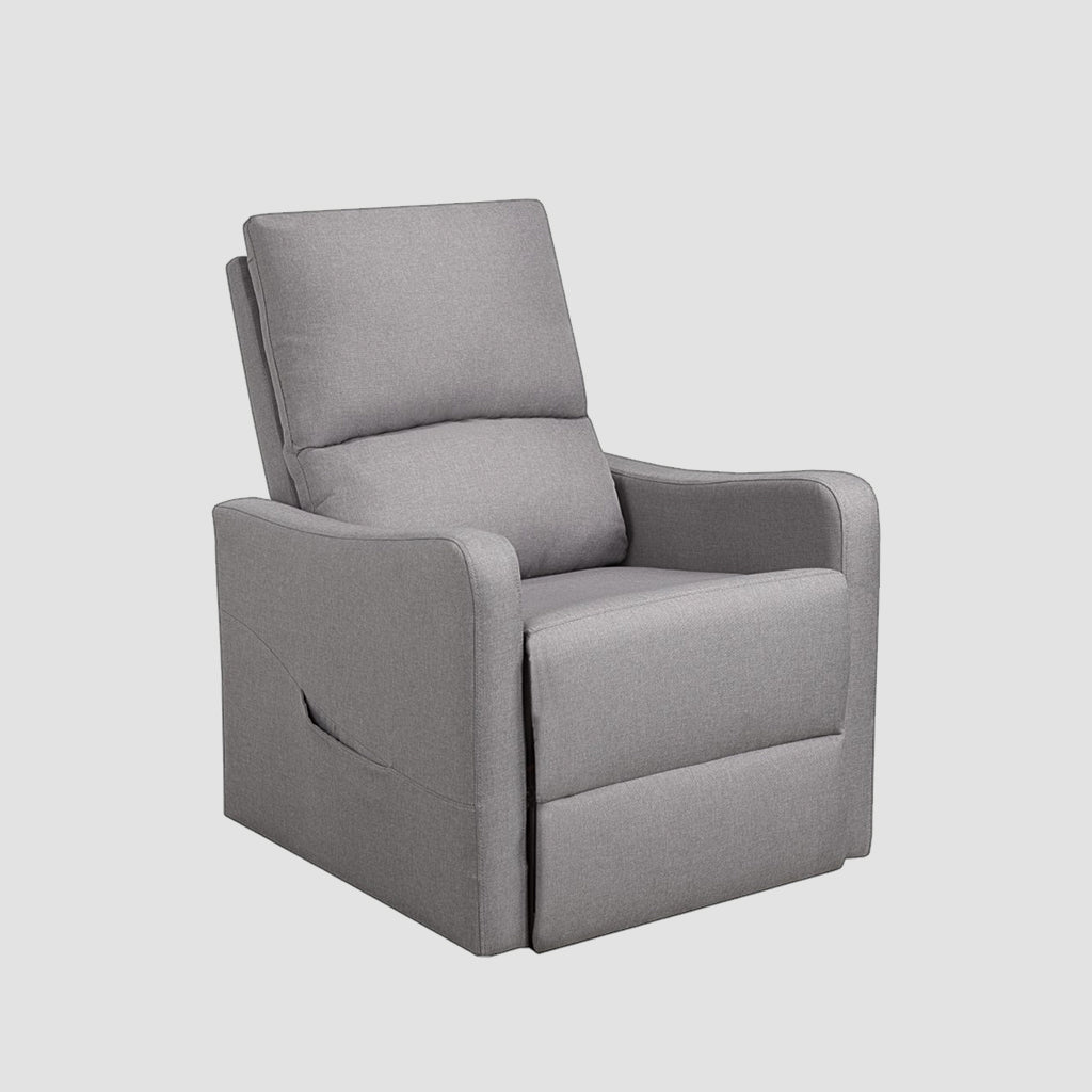 Fusion Recliner Chair With Power Lift Function - Light Grey