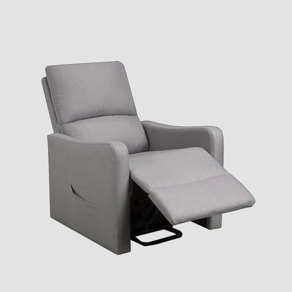 Fusion Recliner Chair With Power Lift Function - Light Grey