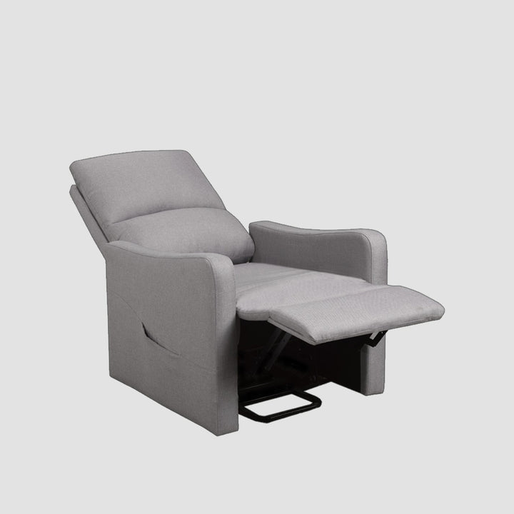 Fusion Recliner Chair With Power Lift Function - Light Grey