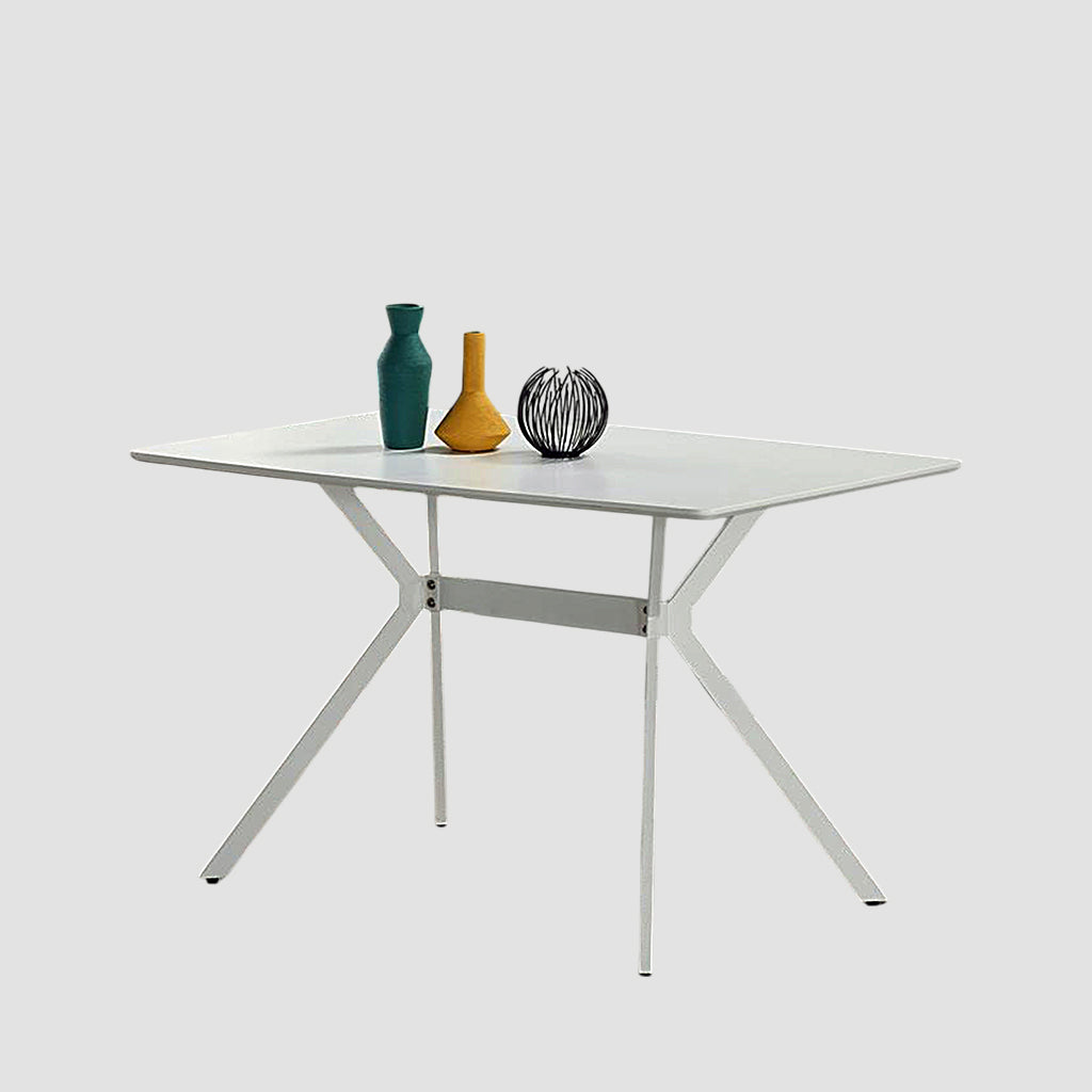 Modern Halifax Scratch Free Dining Table | Available In Grey & White Finish