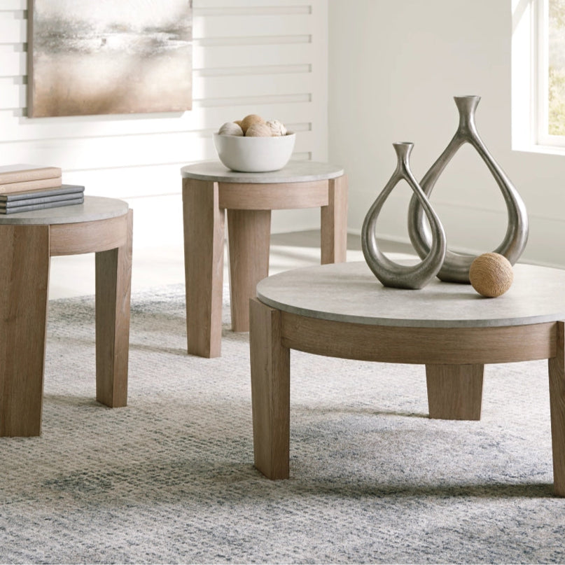 T237-13 Guystone Coffee Table Set of 3 | Signature Design by Ashley