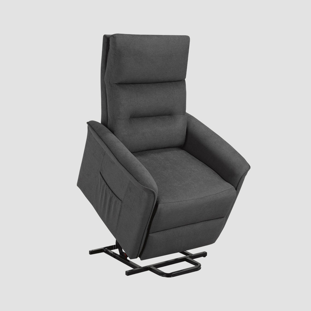 Vista Recliner Chair With Power Lift Function - Dark Grey