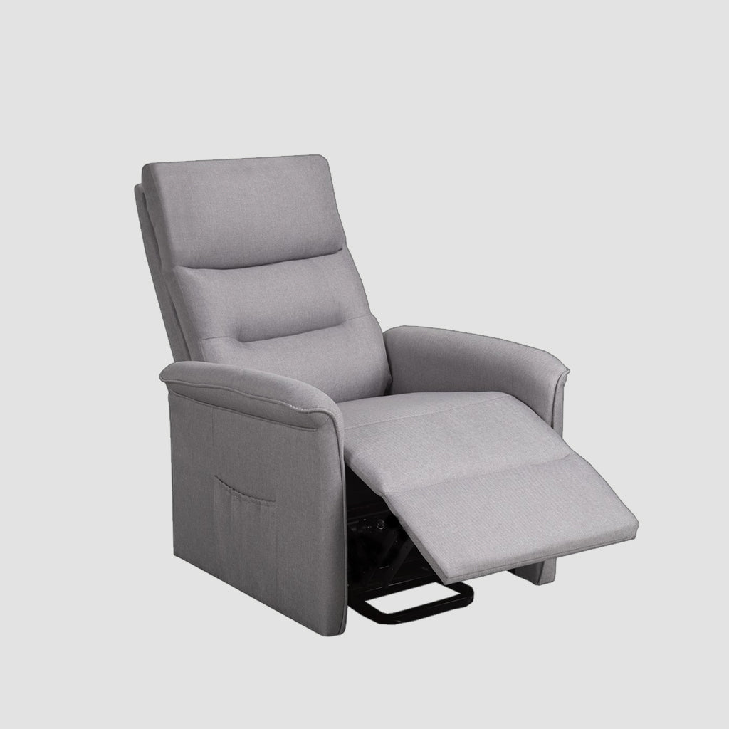 Vista Recliner Chair With Power Lift Function - Light Grey