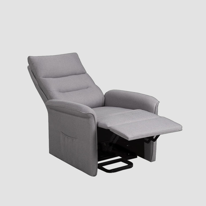 Vista Recliner Chair With Power Lift Function - Light Grey