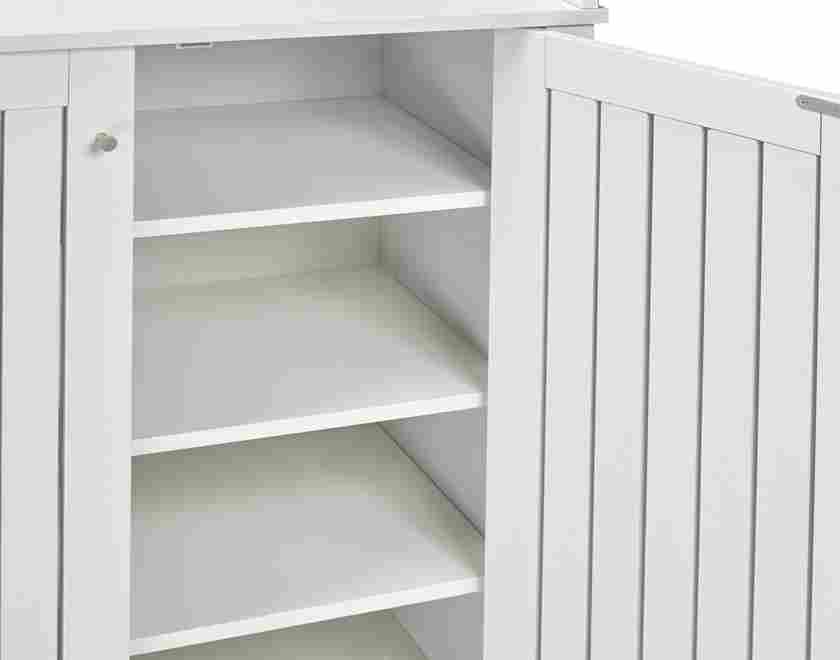 Contemporary White Shoe Cabinet Stylish Organization for Your Space