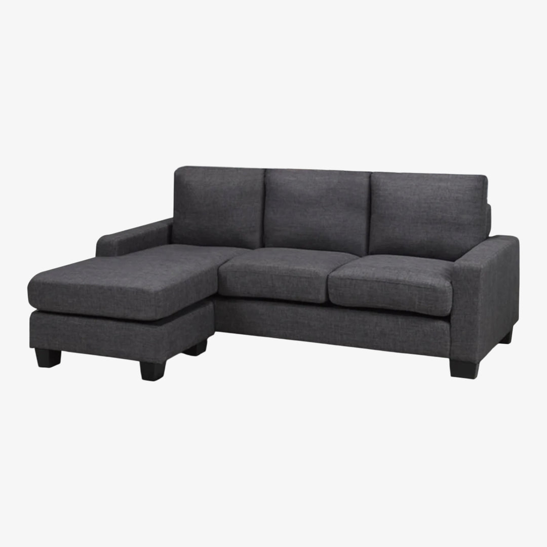 Medla Sectional Sofa With Reversible Chaise - Appealing Grey